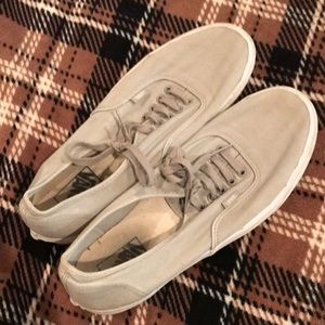 Men’s vans sneakers- gray